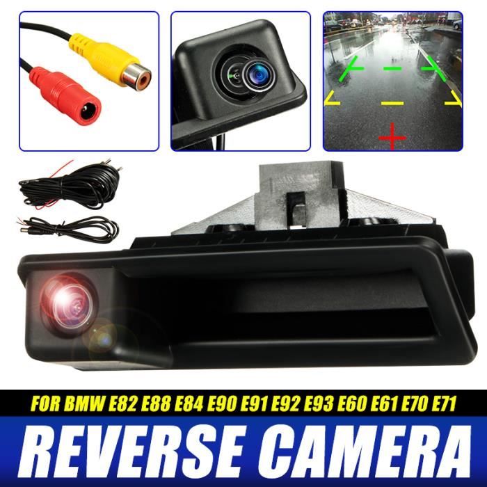 Caméra de recul CCD HD Pour BMW E82 E88 E84 E90 E91 E92 E93 E60 E61 E70 E71