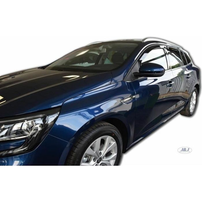 | Deflecteurs d'Air déflecteurs de vent Compatible avec Renault Megane Grandtour IV 2016-prés 2 pièces