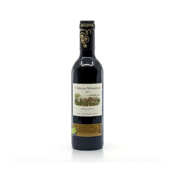 Château Miaudoux AOC Bergerac Rouge Bio 2015 37,5cl