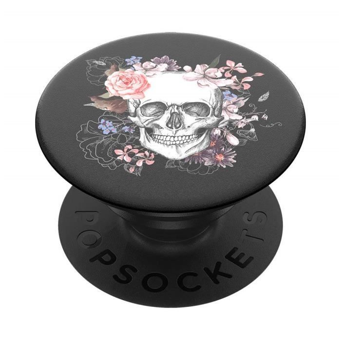 PopSockets - Support et Grip Interchangeable pour Smartphone et Tablette - Death Petal - 0842978134796