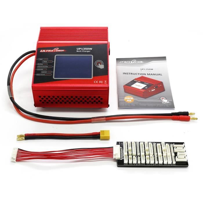 Goolsky ULTRA PUISSANCE UP1350W Touch 1350 W Haute Puissance 1-8 S LiIo - LiPo - LiFe - LiHV - NiCd - NiMH Batterie Chargeur