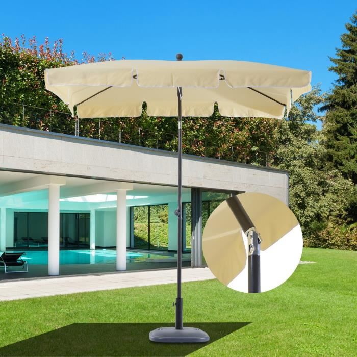 Parasol Rectangulaire SUMMER Beige
