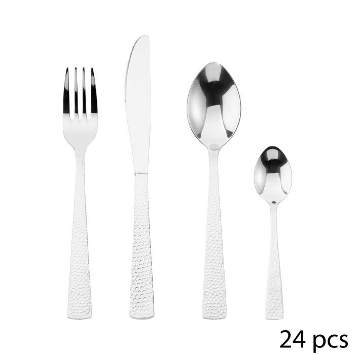 Ménagère de 24 pièces D'Oro - Inox