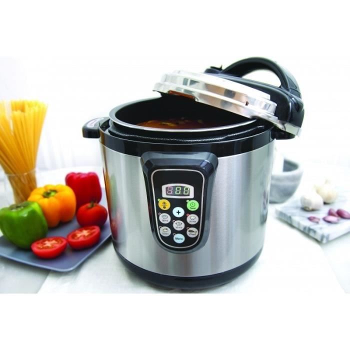TRIOMPH ETF1796 Multicuiseur électrique – Inox