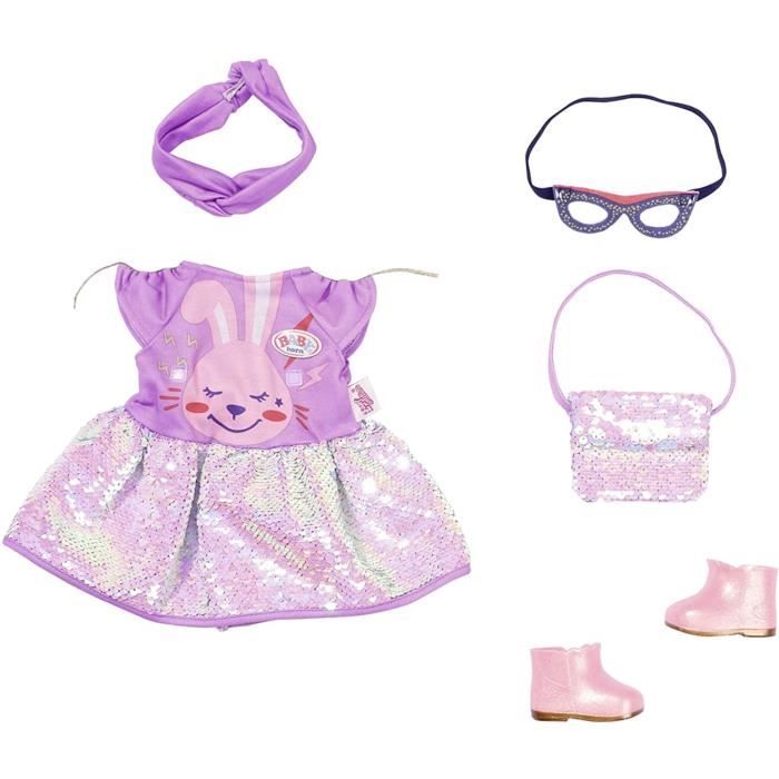 Zapf Creation 830796 Baby born Deluxe Happy Birthday Outfit 43cm