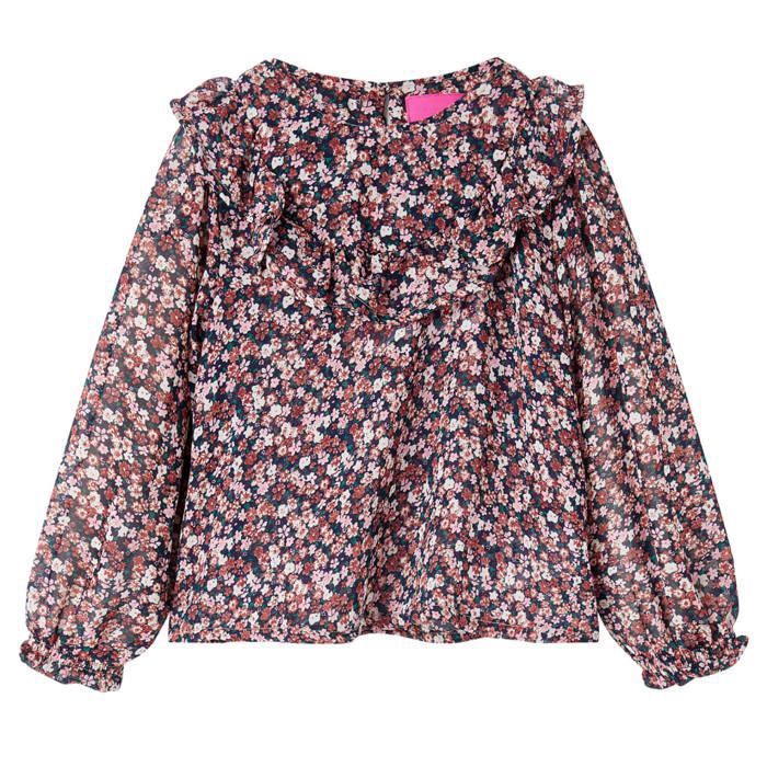 Chemise pour enfants à manches longues rose foncé 92/104/116/128/140 Chemise pour enfants à manches longues rose foncé 92/104/116/128/140
