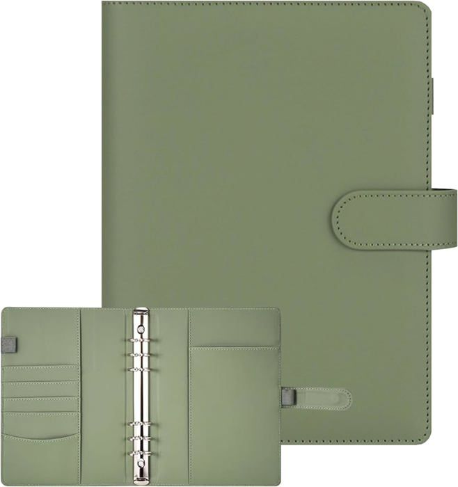 Classeur Souple A5 Classeur A5 SKYDYE - 135 Feuilles Rechargeables - Avec Poches - Pour école/bureau Agenda Rechargeable 2025