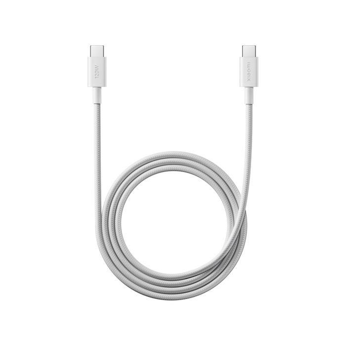 Câble USB-C - XIAOMI - 6A - 1m - Tressé - Transfert de données Câble USB-C - XIAOMI - 6A - 1m - Tressé - Transfert de données
