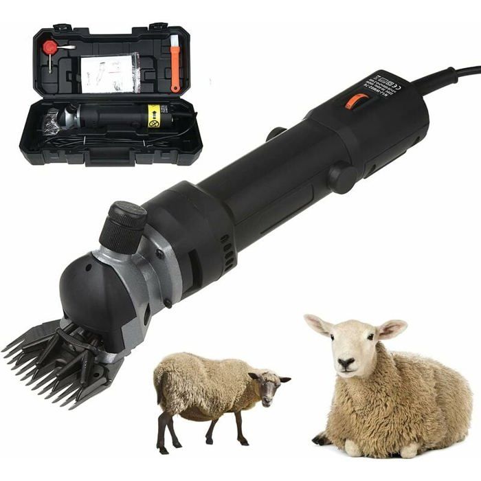 950W Tondeuse à Moutons Machine Tondeuse Electrique Professionnelle pour Moutons … (Noir)