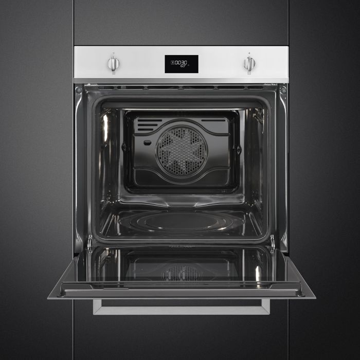 Four 60 cm Pyrolyse Chaleur tournante Esthétique Elementi SFP6401TW - vue 3