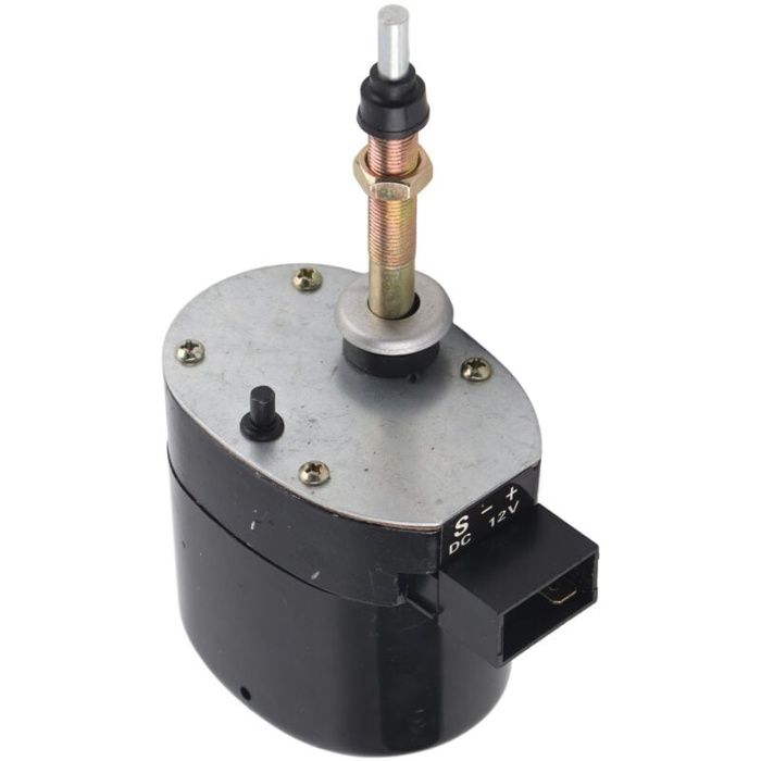 Moteur dessuie-glace en métal DC12V champ dessuyage à 105 ° accessoire universel pour tracteurs
