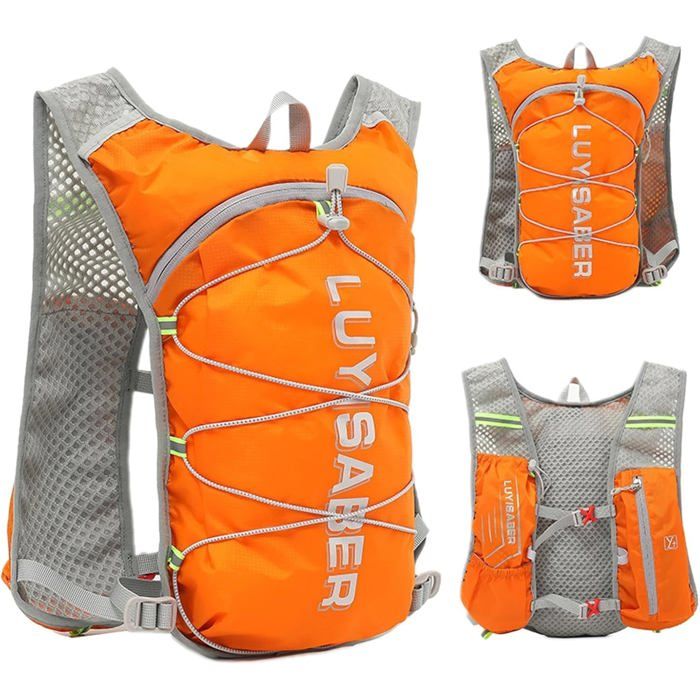 Gilet hydratation course poche à eau 15 L sac dos randonnée JZSH pour trail running outdoor