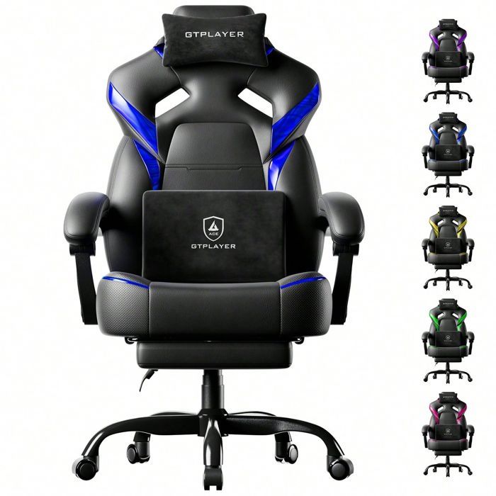 Chaise gaming ergonomique GTPLAYER Similicuir - vue 2