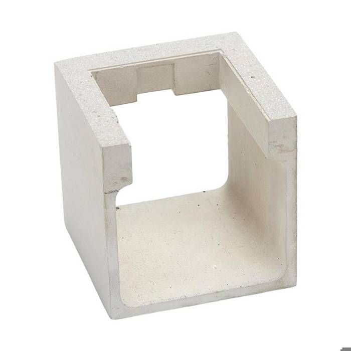 LED Applique Exterieur en béton Riak (Moderne) Gris e. a. pour Salle de bain (à 2 lampes) Murale Luminaire Lampe Jardin Eclairage