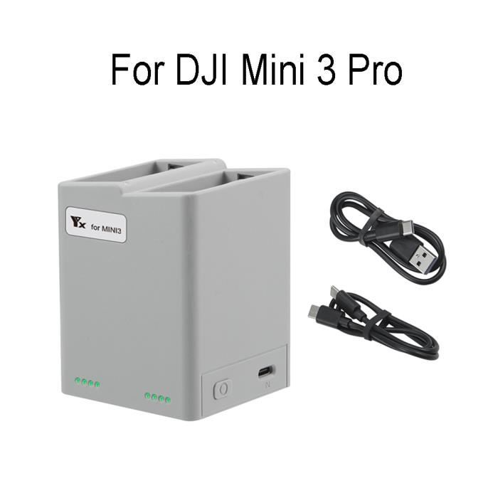 Pour Mini 3 gris-Chargeur de batterie USB pour DJI Mini 2 et Mini