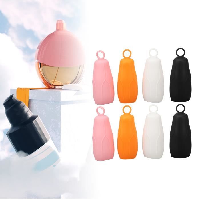 Elinala Bouteille de Voyage Silicone, Flacon Vide Voyage, 4 Pièces pour
