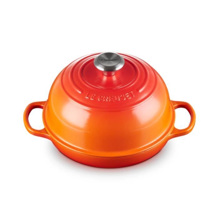Appareil Poêlon A Fondue Le Creuset Année 70 collection paon