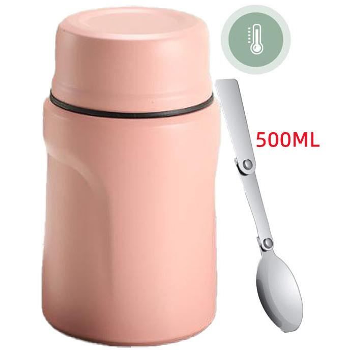 Boite Alimentaire 900 Isotherme Acier Inox 1,2L Pour Le Camping, Randonnée/trek