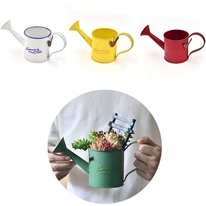 Petit Arrosoir En Métal Vintage 1 Litre - Pour Plantes D'intérieur, Balcon Et Jardin, Design élégant Et Pratique