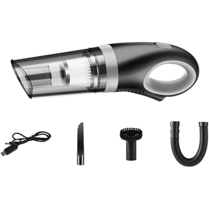 Aspirateur à Main, 120W, 2000mA Aspirateur à Main sans filRéduction d Aspirateur à Main, 120W, 2000mA Aspirateur à Main sans filRéduction d