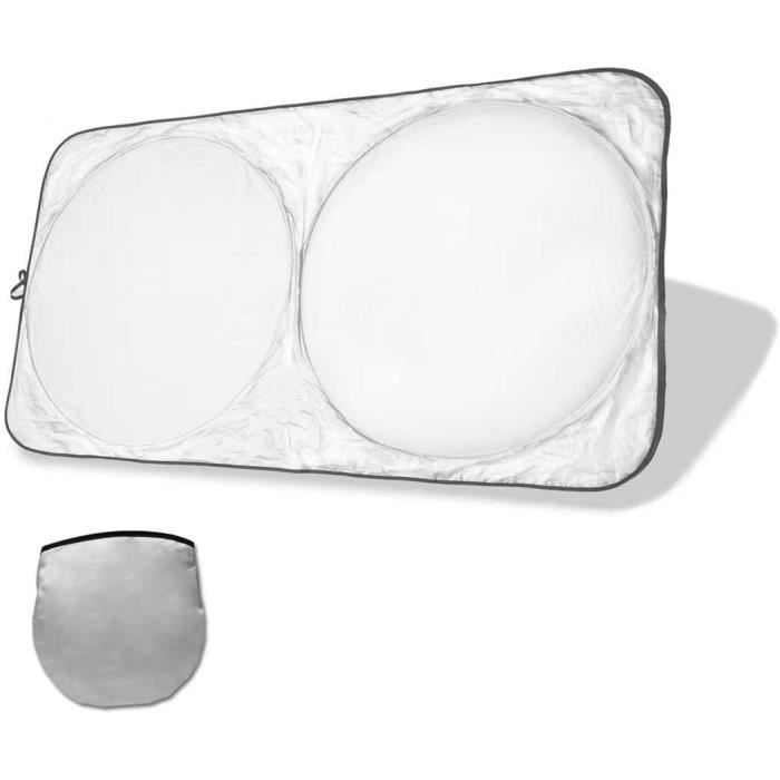 Pare-soleil Avant Pliable Pour Lexus GS450H 2012-2018 - Revêtement Titane, Protection UV 99%, 140x80 Cm