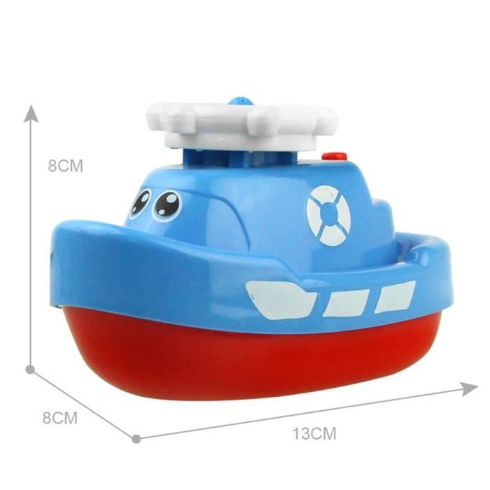 BLANC-Mini jouet de bateau RC pour enfants, modèle de sous marin radio BLANC-Mini jouet de bateau RC pour enfants, modèle de sous marin radio