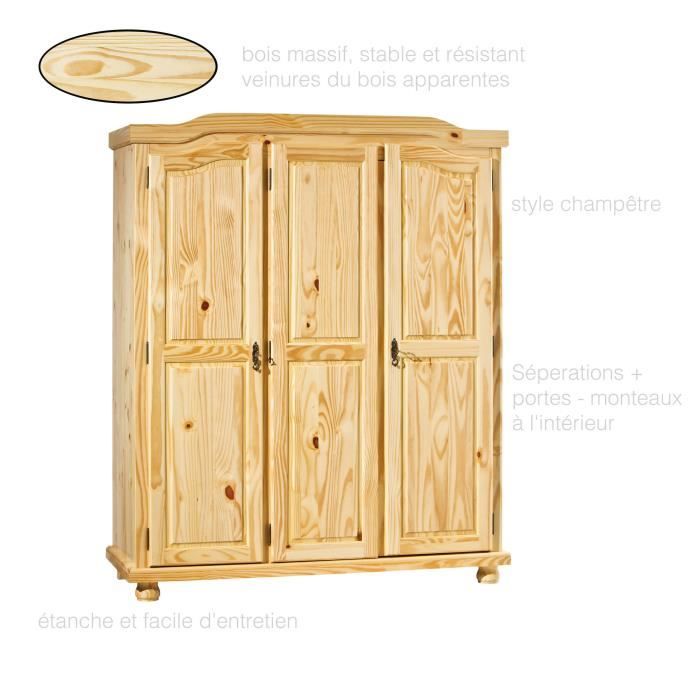 Armoire Penderie Armoire Chambre Armoire De Rangement Armoire 3