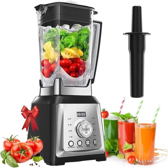 Blender Mixeur Multifonctions, Blender Professionnel 2000W, Blender de