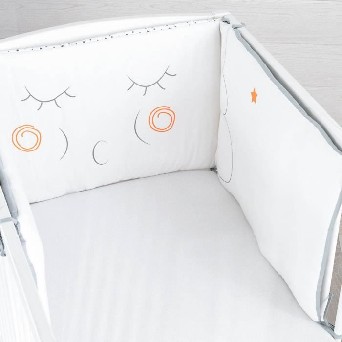 Tour De Lit Dormir Sur Un Nuage Ours De Lit U 180 X 40 Cms Blanc Cdiscount Pret A Porter Tour De Lit Dormir Sur Un Nuage Ours De Lit U 180 X 40 Cms Blanc Cdiscount Pret A Porter