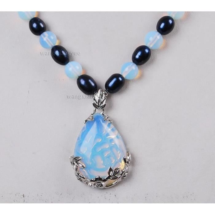 1 PC cœur volcan Pierre Pendentif En Alliage Chaîne Collier Personnalité femmes cadeaux 1 PC cœur volcan Pierre Pendentif En Alliage Chaîne Collier Personnalité femmes cadeaux