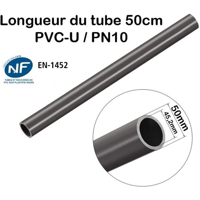 25 m avec 50 mm Diamètre Extérieur WELL 2 Wellness ® PVC-Adhésive Tuyau "anti-chlore" 