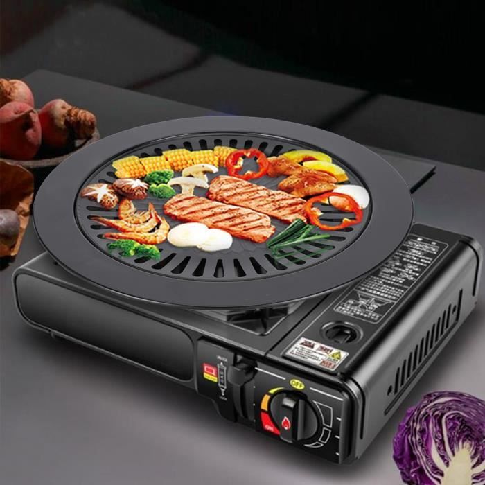 Poêle à barbecue, plaque de cuisson antiadhésive Barbecue Grill Fer à repasser Barbecue Pan coréen BBQ Grill Pan torréfaction