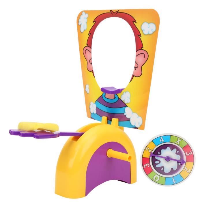 Comparer les prix de Fdit Jeu d'éclaboussures de tarte Jouet de Jeu de Truc Jeu d'Éclaboussures de Gâteau à Crème Fête Interaction Parent-enfant