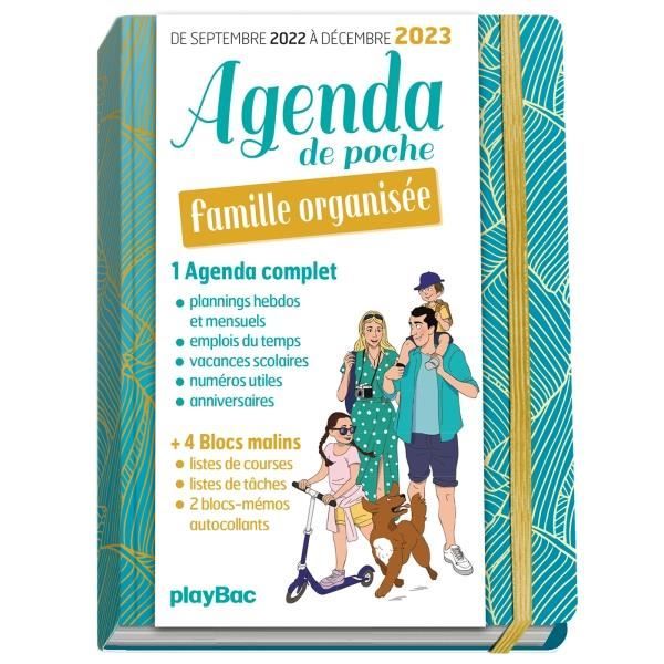 Agenda Familial Mémoniak, Sept. 2023 - Déc. 2024