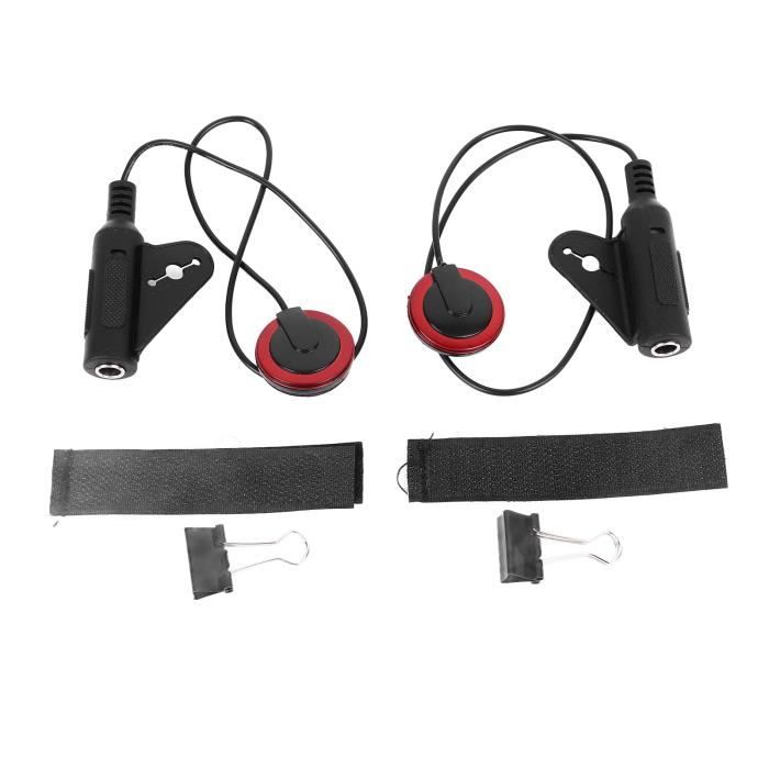 Micro Double Piézo Pour Guitare Acoustique & Ukulélé - Jack 6,35 Mm Avec Réglage Volume/Tonalité