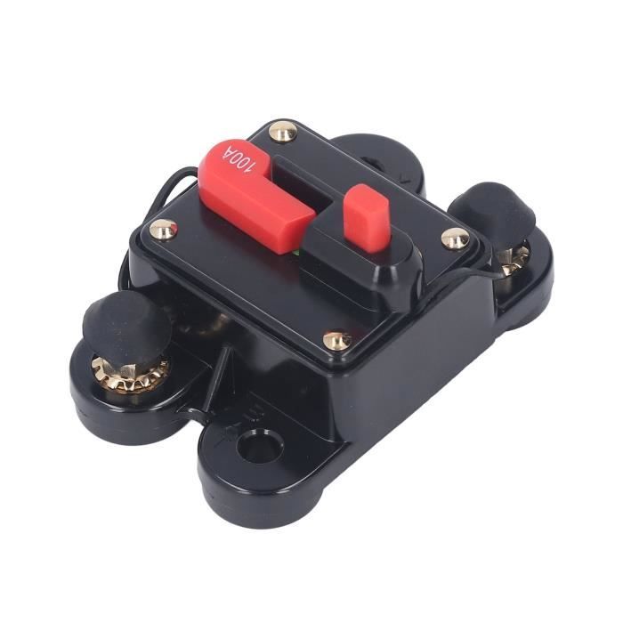 Cozlly Interrupteur Batterie 12V Rouge - Isolateur Coupure Batterie Voiture Camion Bateau - Protection Décharge 150A