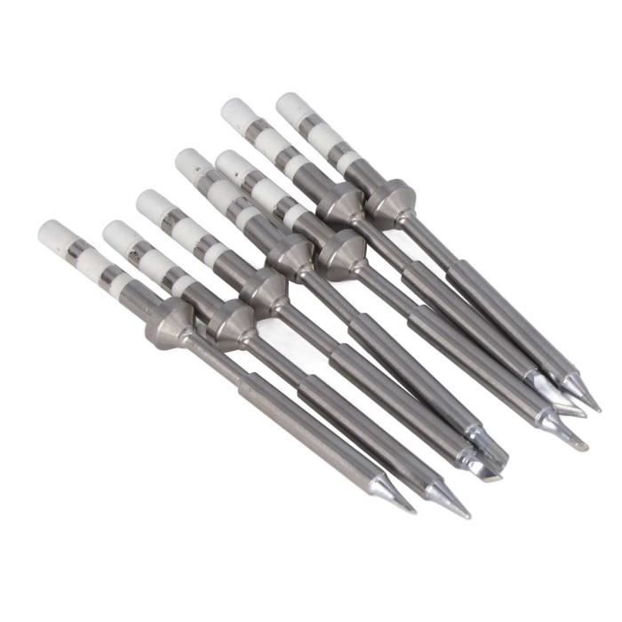 Zerone Pointes à souder de remplacement 10pcs conseils de fer à souder accessoires de