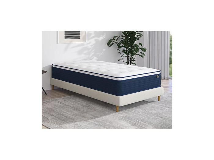 Matelas ressorts ensachés et surmatelas intégré ALTIER - DREAMEA - 90x190 cm - Très ferme - epaisseur 24 cm Matelas ressorts ensachés et surmatelas intégré ALTIER - DREAMEA - 90x190 cm - Très ferme - epaisseur 24 cm