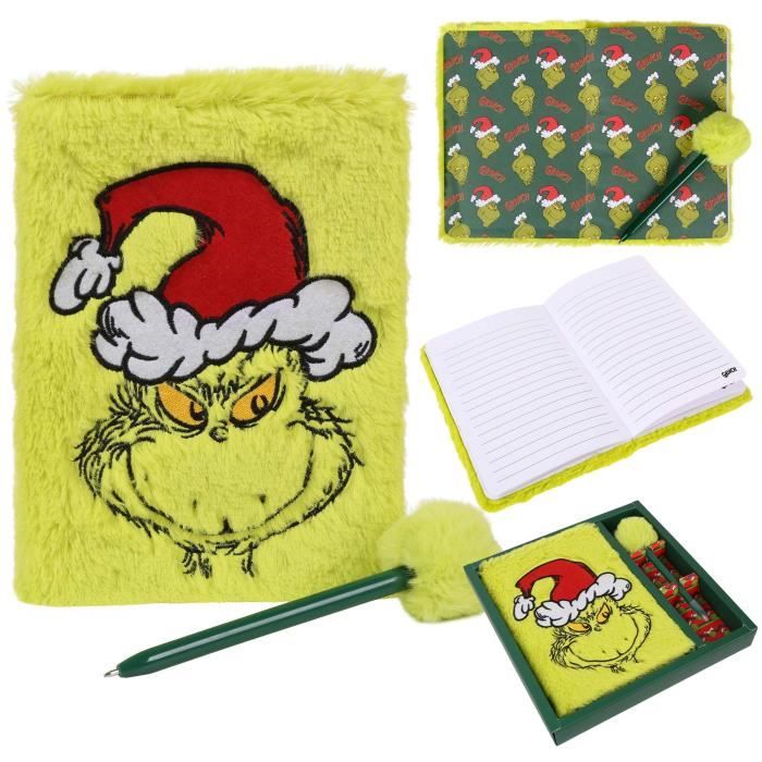 Coffret Cadeau Hello Kitty Sanrio Kuromi - Carnet Peluche, Stylo Effaçable Violet