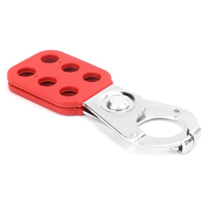 Verrou De Moraillon De Sécurité 6 Pièces/Ensemble 6 Trous Verrouillage