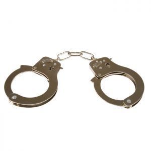Menottes De Jeu En Métal Pour Enfants - Accessoire Cosplay Policier - Sécurisé Avec Clés Et Sécurité