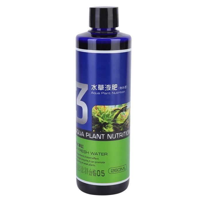 Meilleurs prix pour XUY-Solution nutritive d'engrais liquide pour plantes aquatiques de nutrition hautement enrichie pour aquarium d'aquarium 260 ml