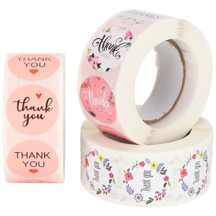 HURRISE autocollant d'étiquette de bande de Washi 3 rouleaux Washi