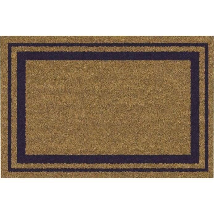 Tapis coco 40x60 cm bord