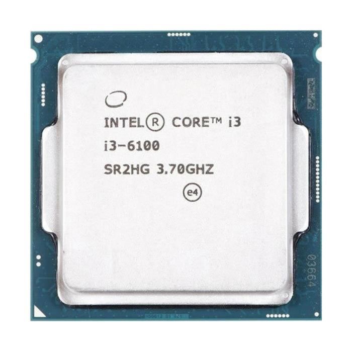 Processeur Intel Core i3-6100 (37 GHz) - Intel