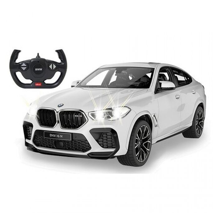 Voiture radiocommandée - JAMARA - BMW X6 M - Pare-brise transparent - Lumière LED - 24 GHz