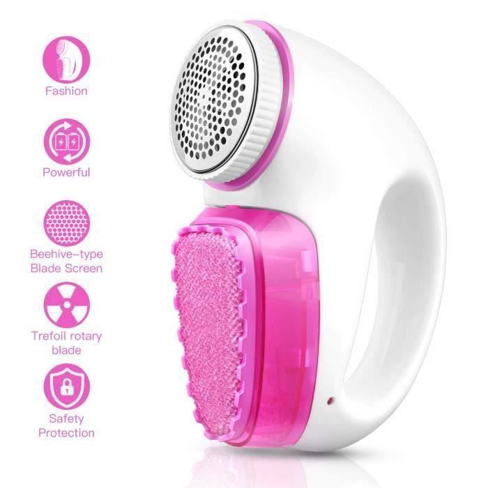 Dvkptbk Rasoir Anti-Bouloches et Anti-Bouloches Rechargeable avec Écran Led pour Vêtements