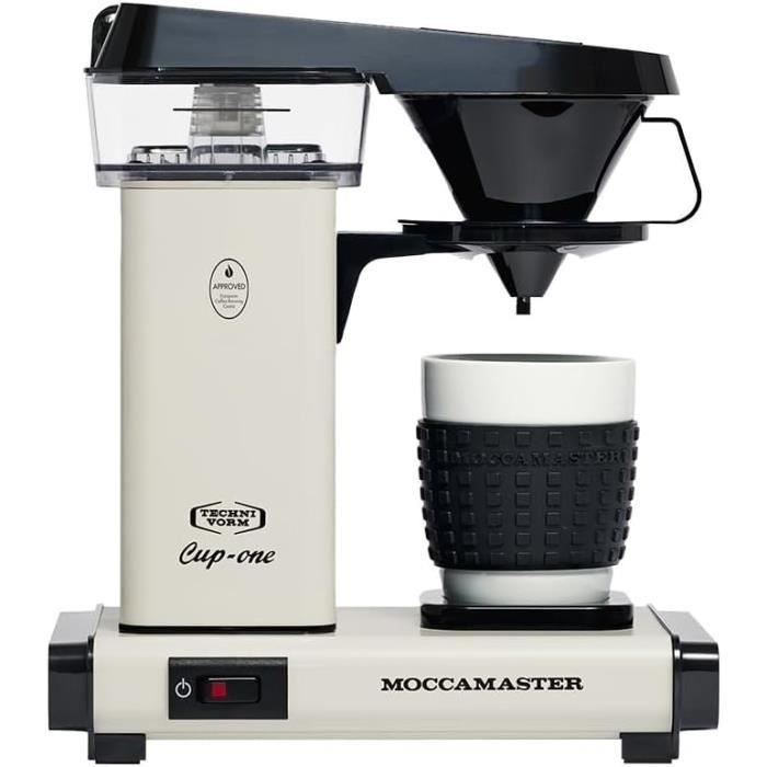Cafetière Filtre - MOCCAMASTER - Cup-One - Blanc Cassé - 0.3 Litre - 1 Tasse