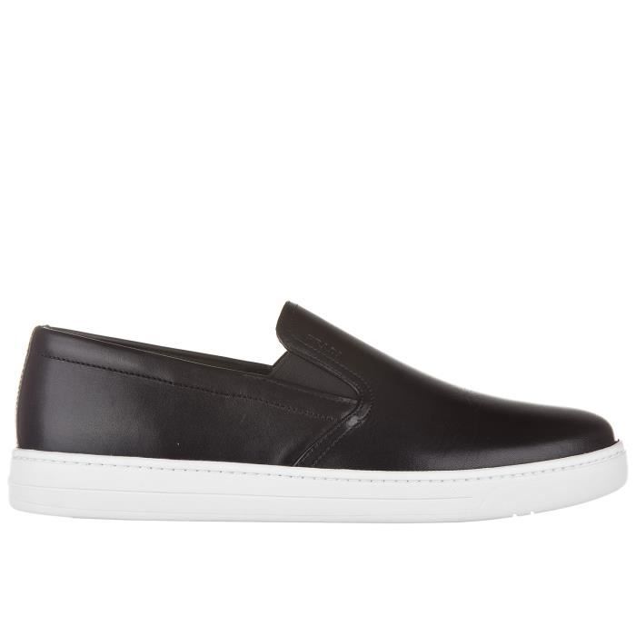 slip on en cuir