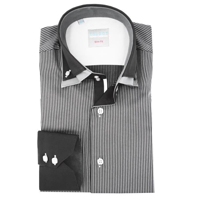 chemise double col homme